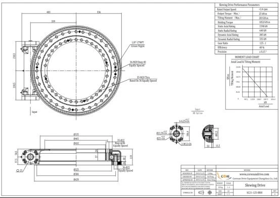 112-marine crane gearbox slewing ring42